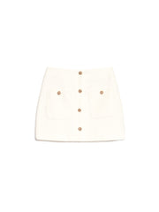 <b>DREAM</b> Whisper Tweed Mini Skirt