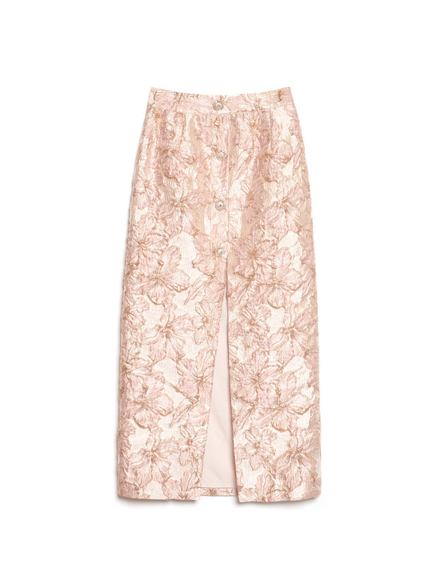 <b>DREAM</b> Elsewhere Jacquard Midi Skirt