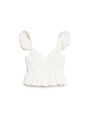 <b>DREAM</b> Pines Embroidered Top