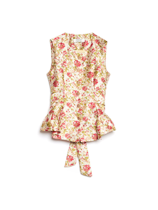 <b>DREAM</b> Forest Echo Jacquard Top