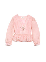 <b>DREAM</b> Silken Bow Top