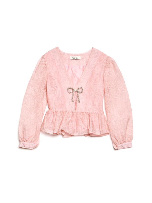 <b>DREAM</b> Silken Bow Top