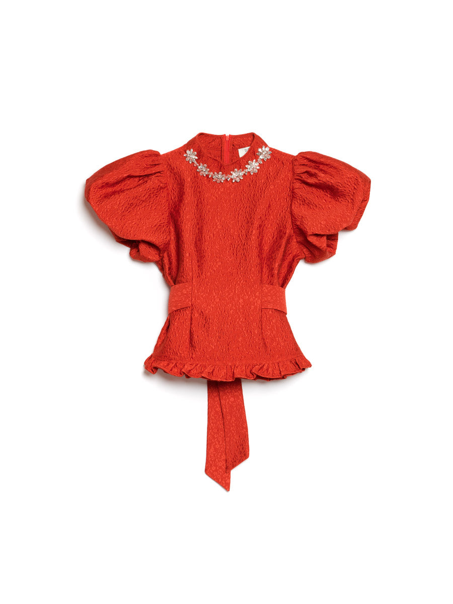 DREAM Narrative Jacquard Top – Sister Jane