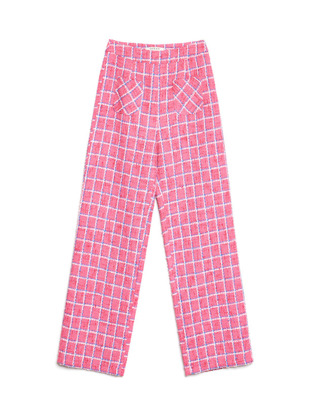 <b>DREAM</b> Cottage Check Tweed Trousers