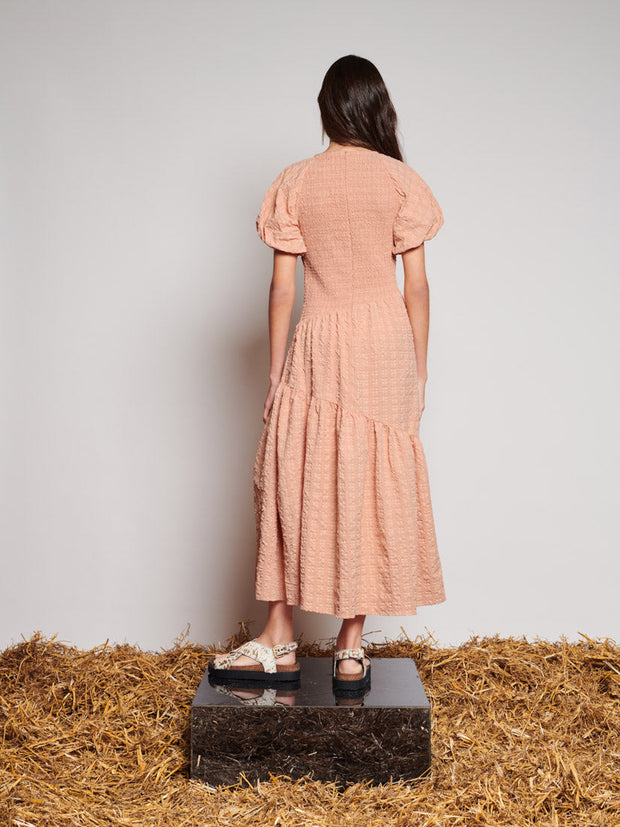 <b> Ghospell </b> Keziah Check Midi Dress