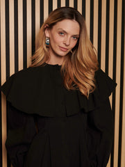 <b> Ghospell </b> Marla Cape Mini Dress