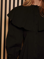 <b> Ghospell </b> Marla Cape Mini Dress