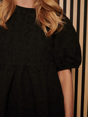 <b> Ghospell </b> Domi Jacquard Midi Dress