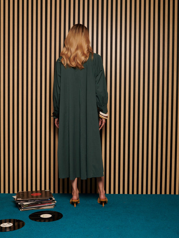 <b> Ghospell </b> Fifer Midi Dress