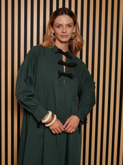 <b> Ghospell </b> Fifer Midi Dress