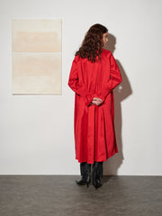 <b> Ghospell </b> Clarissa Taffeta Midi Dress