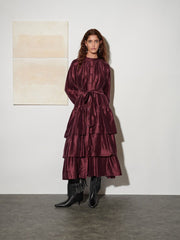 <b> Ghospell </b> Feven Oversized Midi Dress