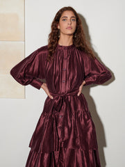 <b> Ghospell </b> Feven Oversized Midi Dress