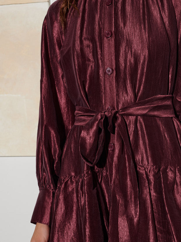<b> Ghospell </b> Feven Oversized Midi Dress