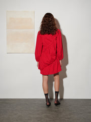 <b> Ghospell </b> Caro Asymmetric Mini Dress