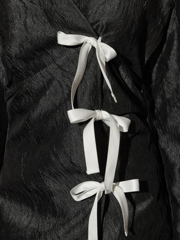 <b> Ghospell </b> Julie Wrap Mini Dress