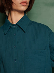 <b> Ghospell </b> Indira Maxi Shirt Dress