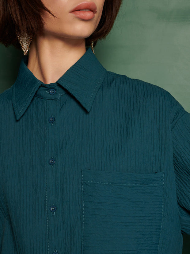 <b> Ghospell </b> Indira Maxi Shirt Dress