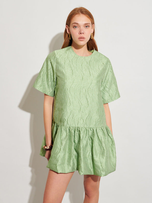 Ghospell Kit Bubble Hem Mini Dress – Sister Jane