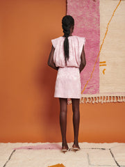 <b>Ghospell</b> Mariam Jacquard Mini Dress