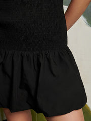 <b> Ghospell </b> Athena Shirred Mini Dress