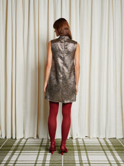 <b> Ghospell </b> Lundy Metallic Dress