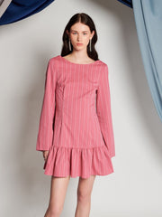 <b> Ghospell </b> Ailsa Stripe Mini Dress