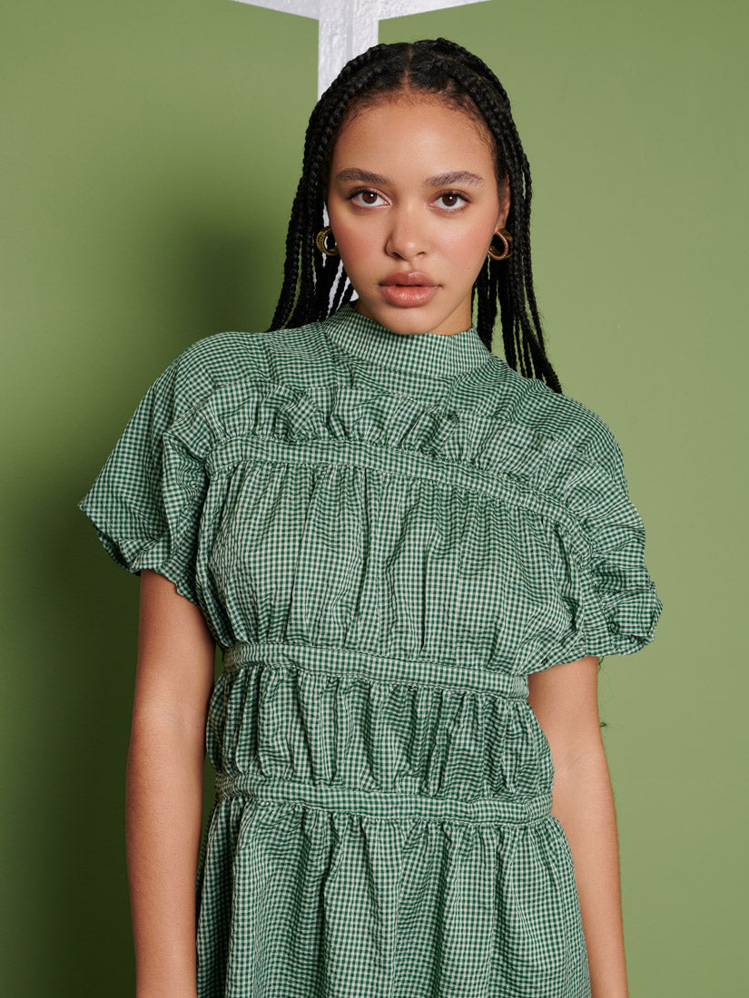 Ghospell Jessica Check Mini Dress – Sister Jane