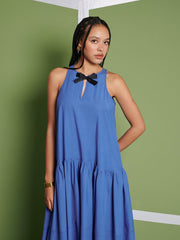 <b> Ghospell </b> Ellie Oversized Midi Dress