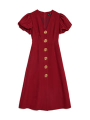 Sandy Swirl Midi Dress