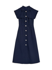 Bibi Bib Collar Midi Dress