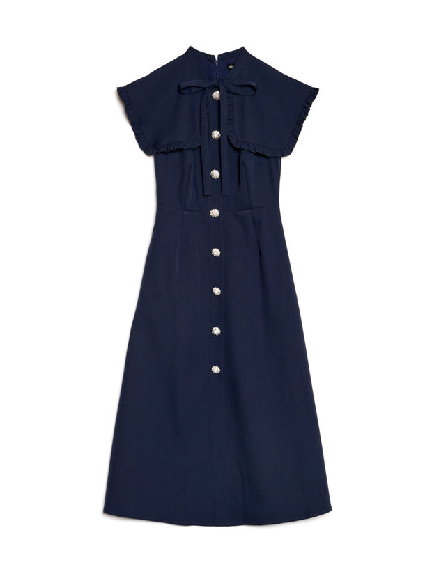 Bibi Bib Collar Midi Dress