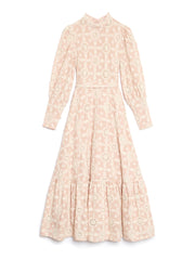 <b>DREAM</b> Scene Embroidered Midi Dress