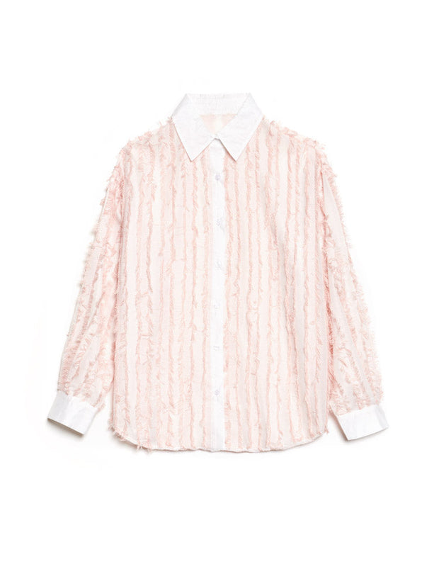 <b> Ghospell </b> Zetta Textured Shirt