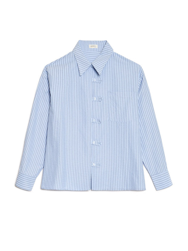 <b> Ghospell </b> Didion Striped Shirt