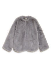 <b> Ghospell </b> Rylee Faux Fur Coat