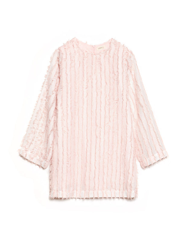 <b> Ghospell </b> Zetta Textured Mini Dress