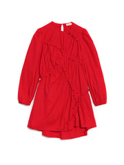 <b> Ghospell </b> Caro Asymmetric Mini Dress