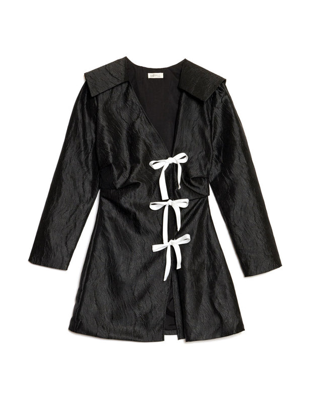 <b> Ghospell </b> Julie Wrap Mini Dress