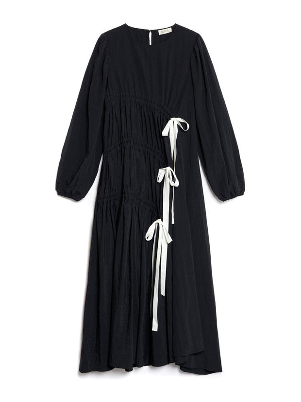 <b> Ghospell </b> Campbell Ruched Midi Dress