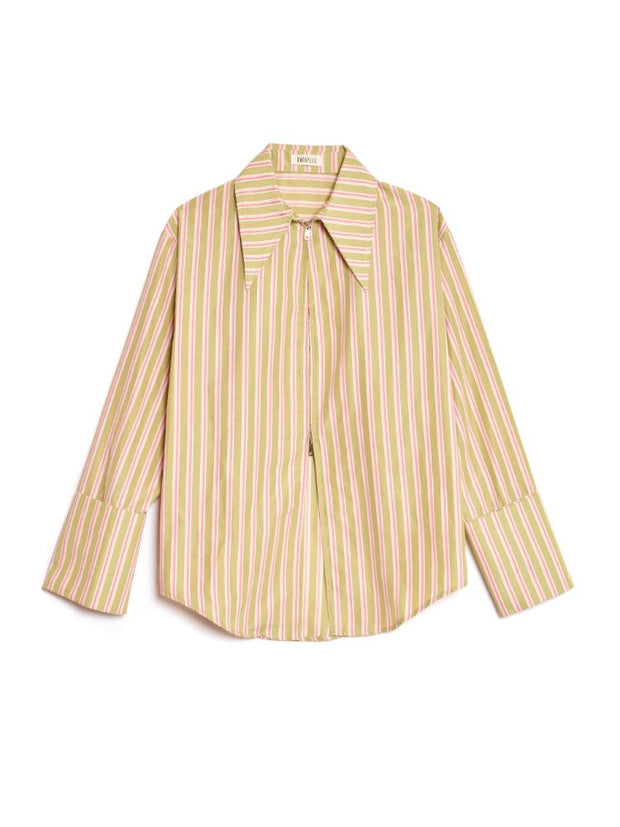 <b> Ghospell </b> Ester Stripe Shirt