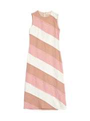 <b>Ghospell</b> Bea Striped Midi Dress