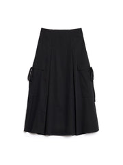 <b> Ghospell </b> Fia Pleated Midi Skirt