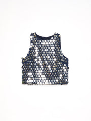 <b> Ghospell </b> Carmel Sequin Top