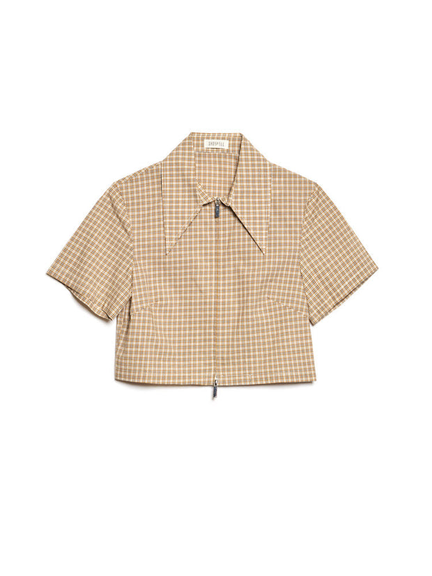 <b> Ghospell </b> Rita Check Zip Top