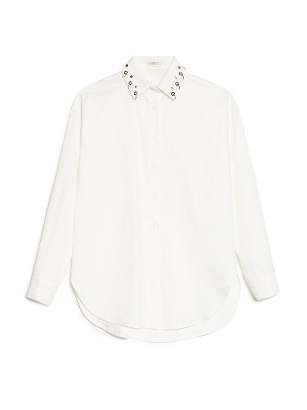 <b> Ghospell </b> Maria Oversized Shirt