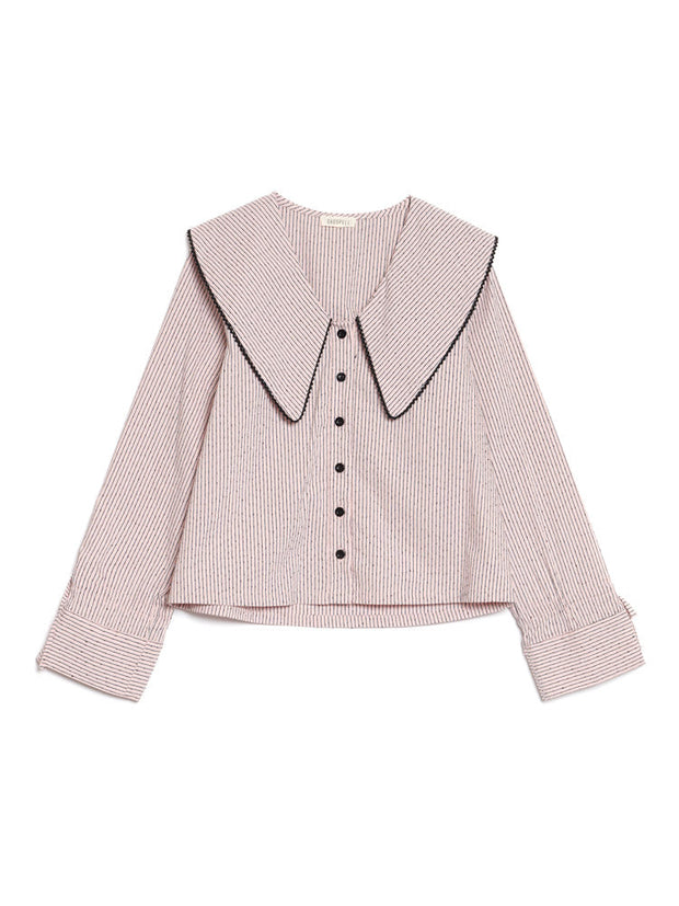 <b> Ghospell </b> Dara Stripe Shirt