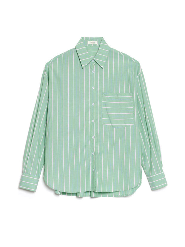 <b> Ghospell </b> Katarina Stripe Shirt