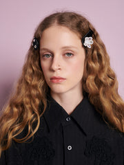Bluebell Hair Clips Coal Black / Z