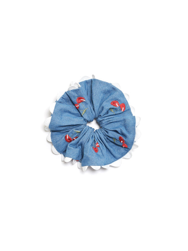 Cerise Scrunchie